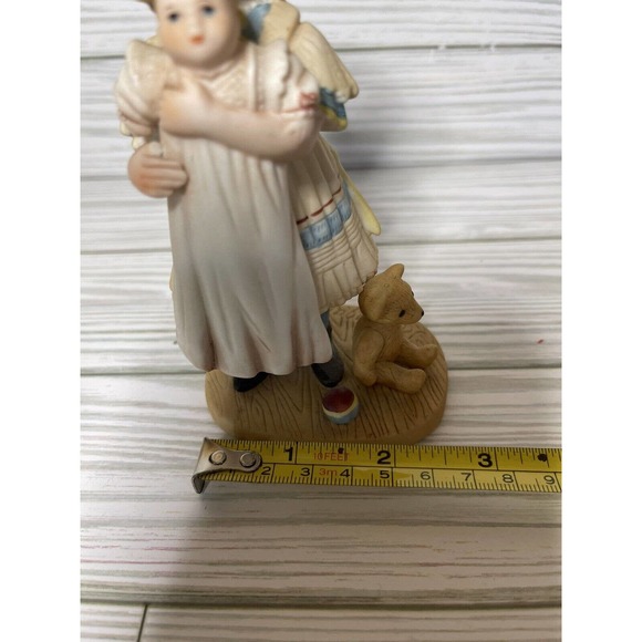 Jan Hagara Collectible Figurine Jenny & Her Bye-Lo Doll Figurine Numbered AS IS! - Picture 12 of 12